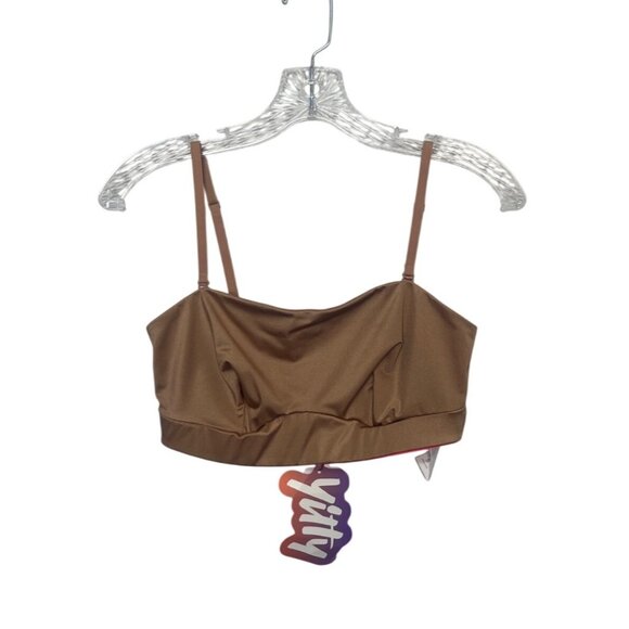 Yitty Headliner Shaping Bandeau Shaping Bra Womens Small Brown Sugar New - Picture 1 of 8